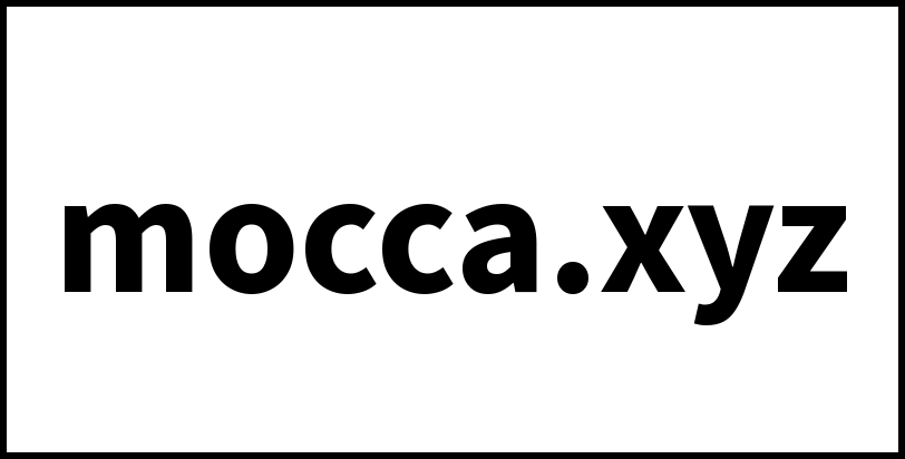 mocca.xyz