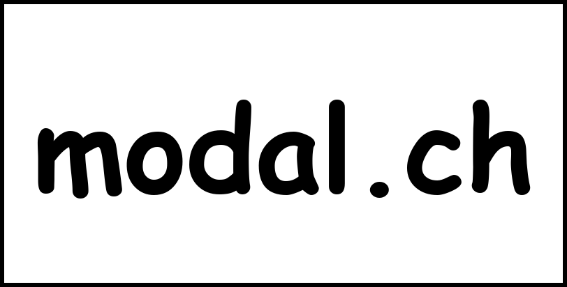 modal.ch