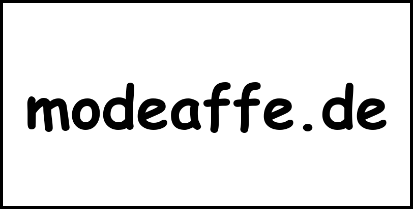 modeaffe.de