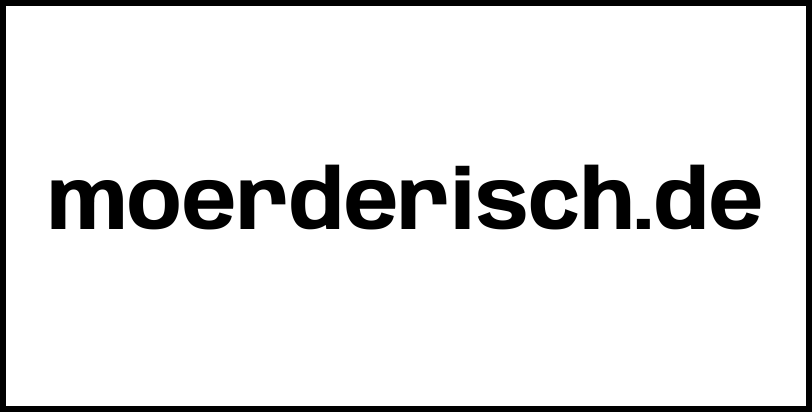 moerderisch.de