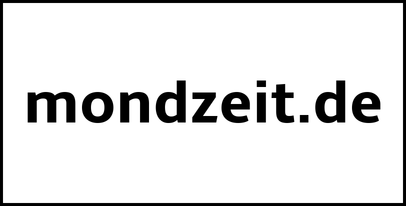 mondzeit.de