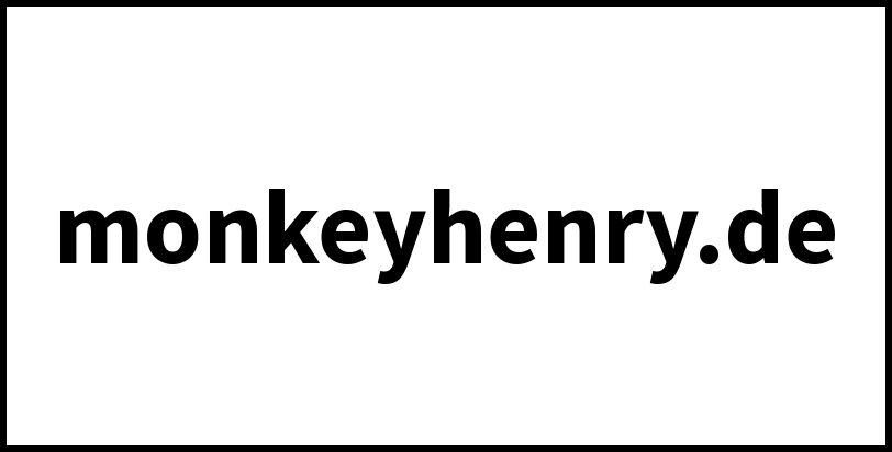 monkeyhenry.de