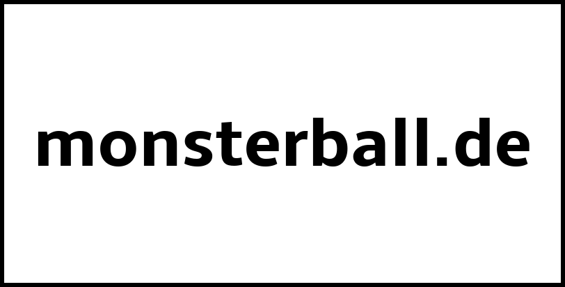 monsterball.de