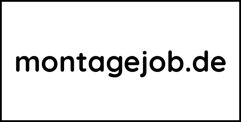 montagejob.de