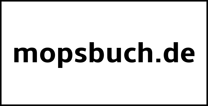 mopsbuch.de