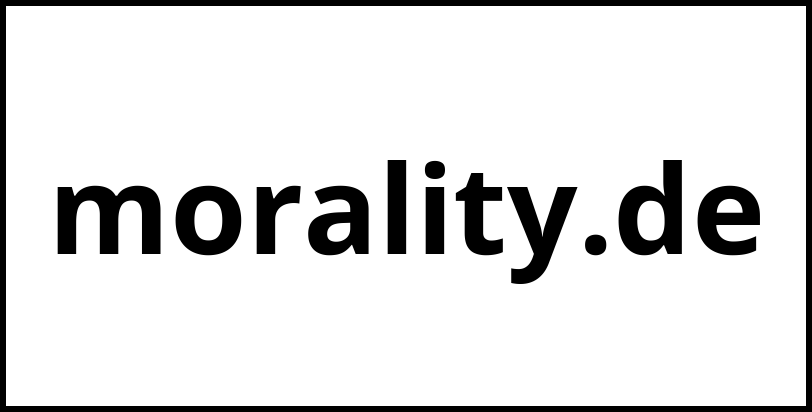 morality.de