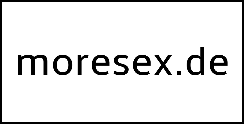 moresex.de