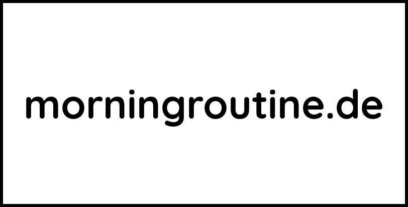 morningroutine.de