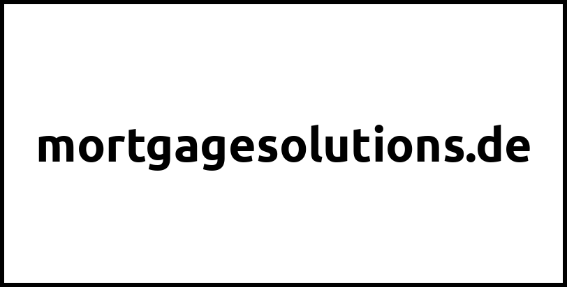 mortgagesolutions.de