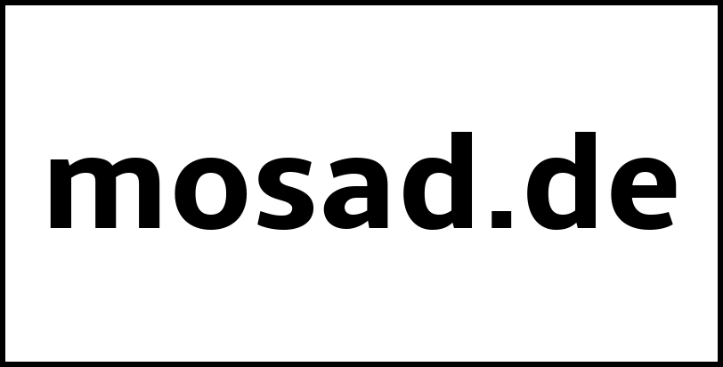 mosad.de