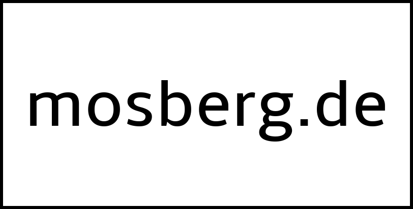 mosberg.de