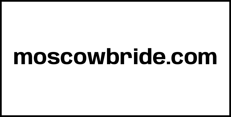 moscowbride.com