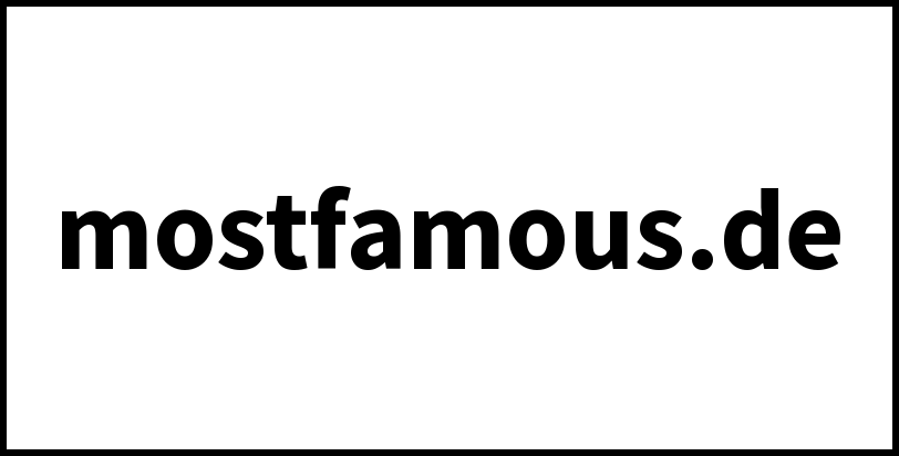 mostfamous.de