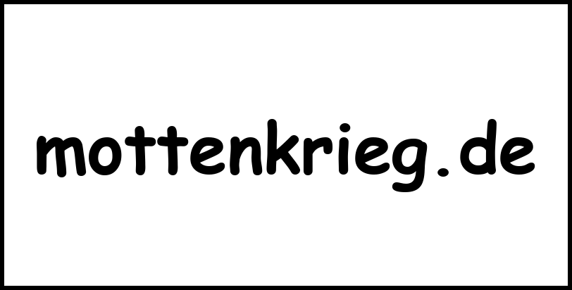 mottenkrieg.de