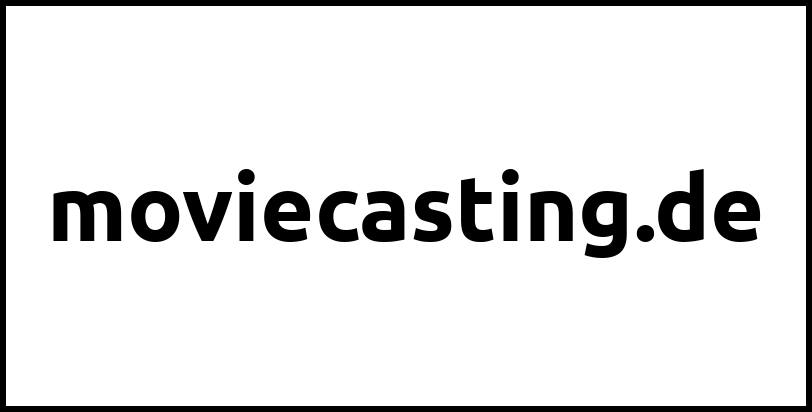moviecasting.de