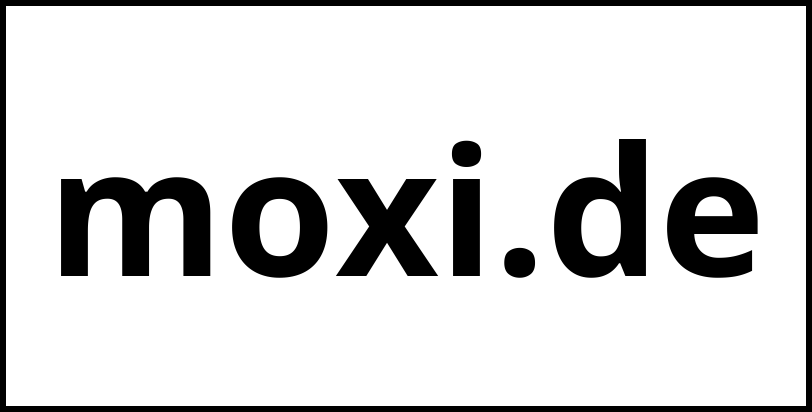 moxi.de