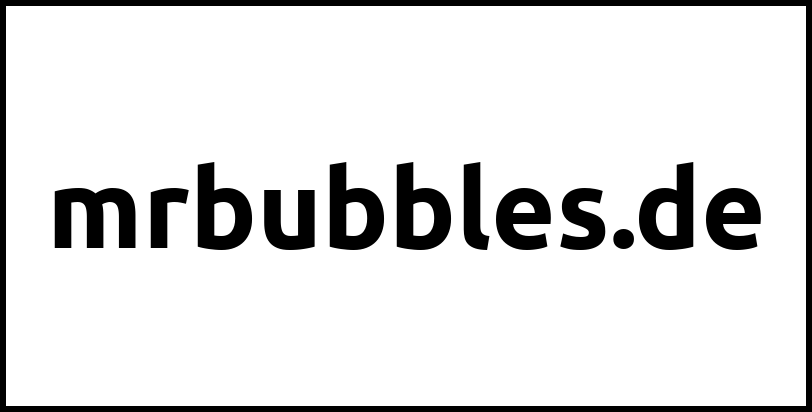 mrbubbles.de