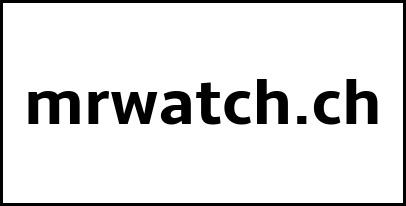 mrwatch.ch