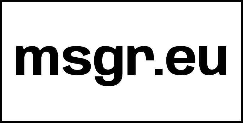 msgr.eu