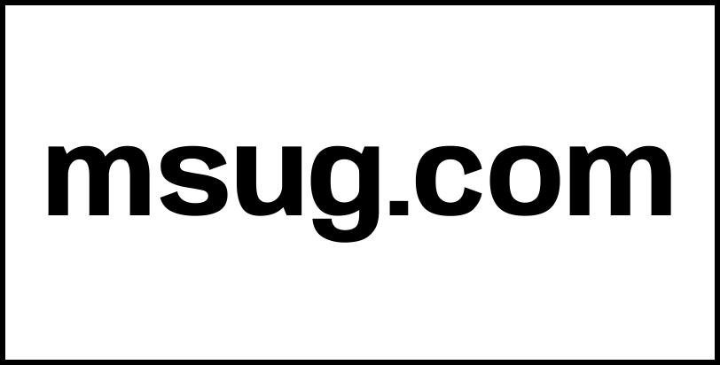 msug.com