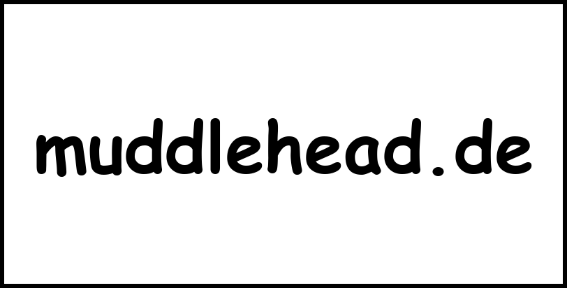 muddlehead.de