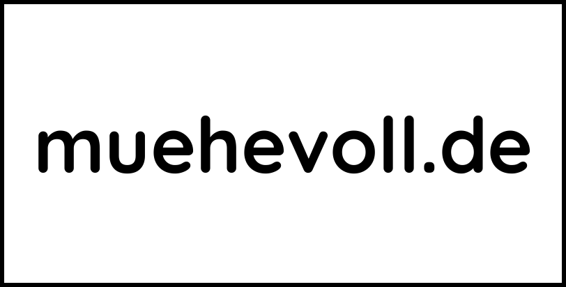 muehevoll.de