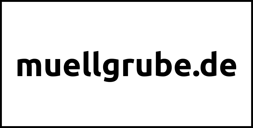 muellgrube.de