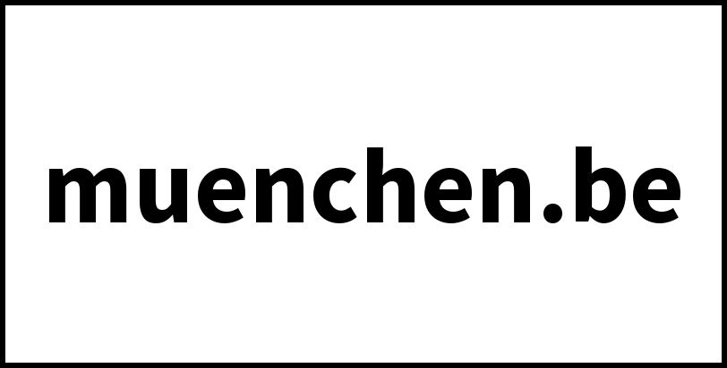 muenchen.be
