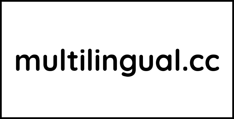 multilingual.cc