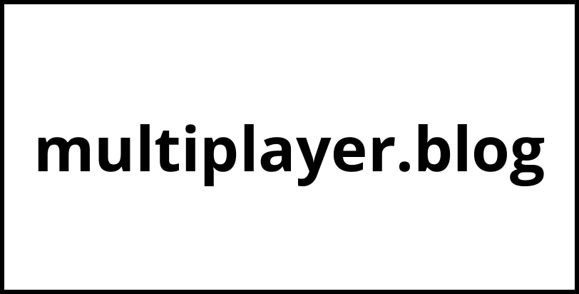 multiplayer.blog