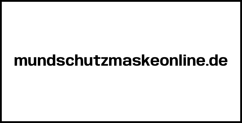 mundschutzmaskeonline.de