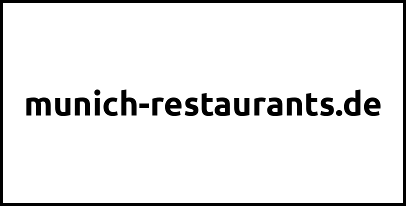 munich-restaurants.de