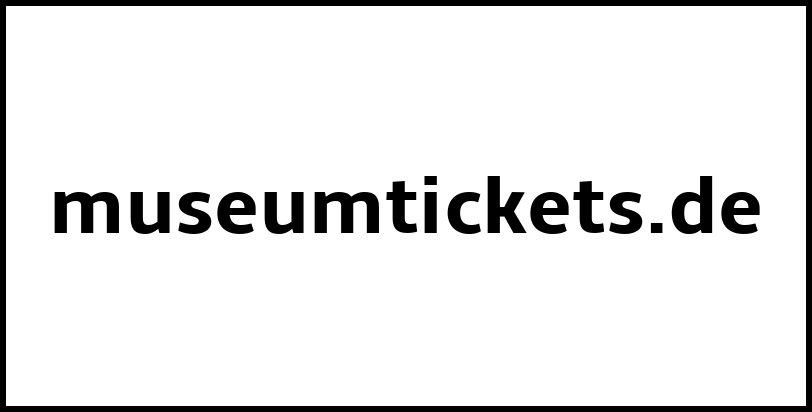 museumtickets.de