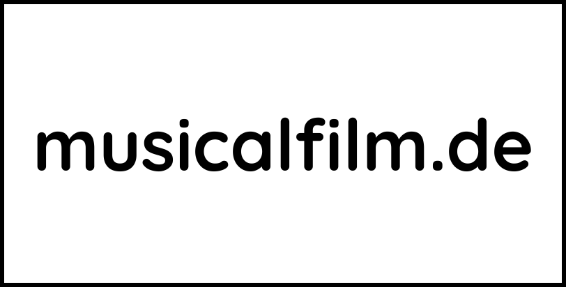 musicalfilm.de