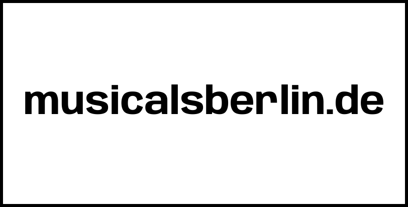 musicalsberlin.de