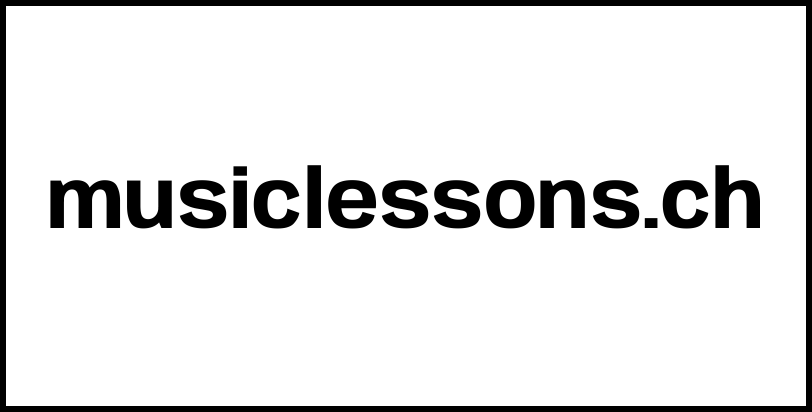 musiclessons.ch