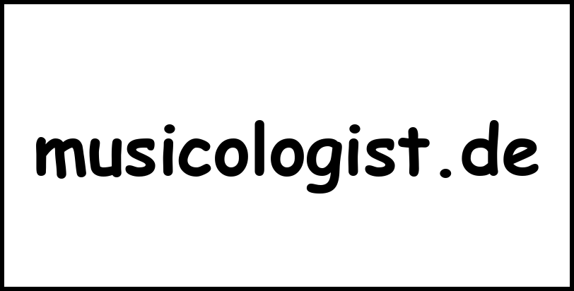 musicologist.de