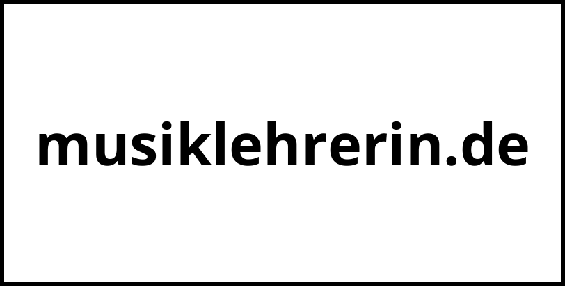 musiklehrerin.de