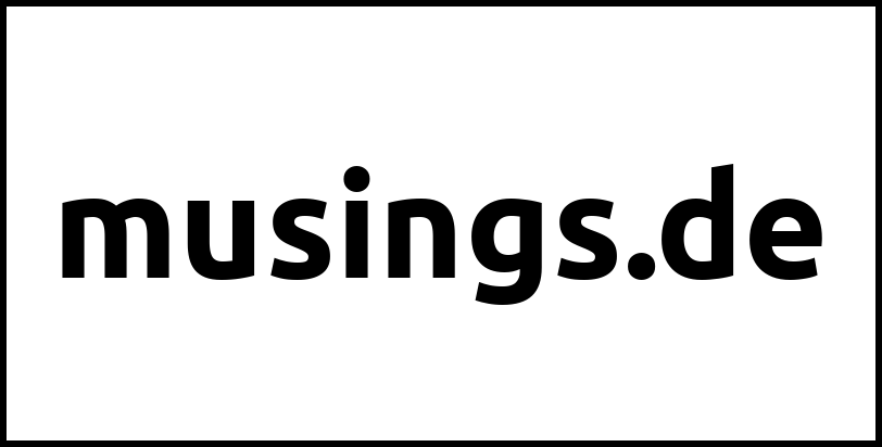 musings.de