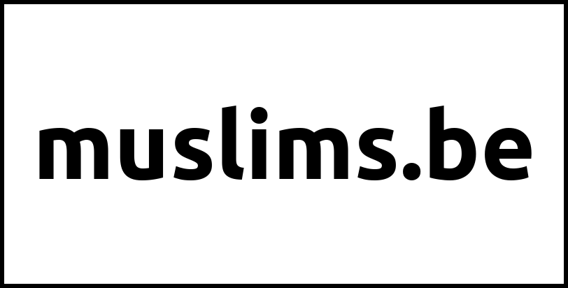 muslims.be