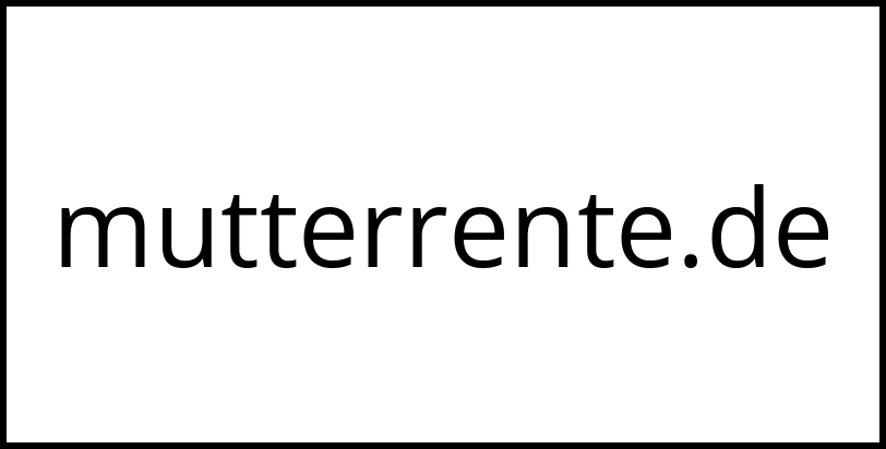 mutterrente.de
