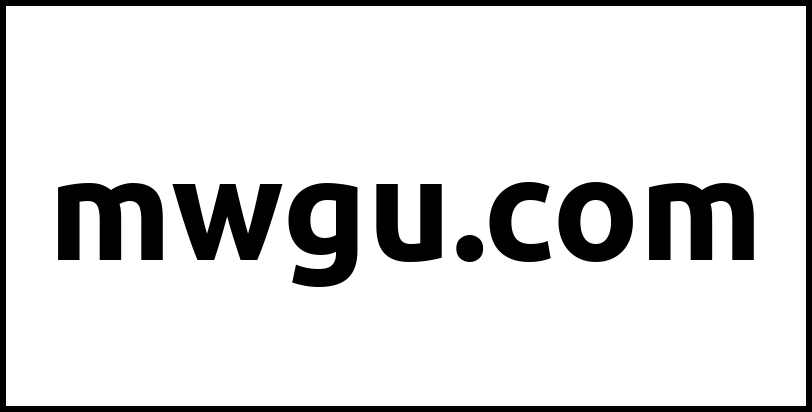 mwgu.com