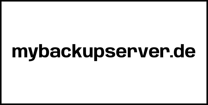 mybackupserver.de