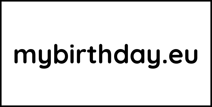 mybirthday.eu