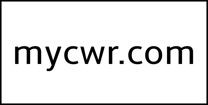 mycwr.com