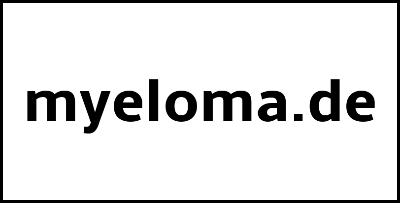 myeloma.de