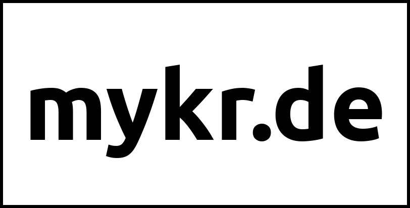 mykr.de