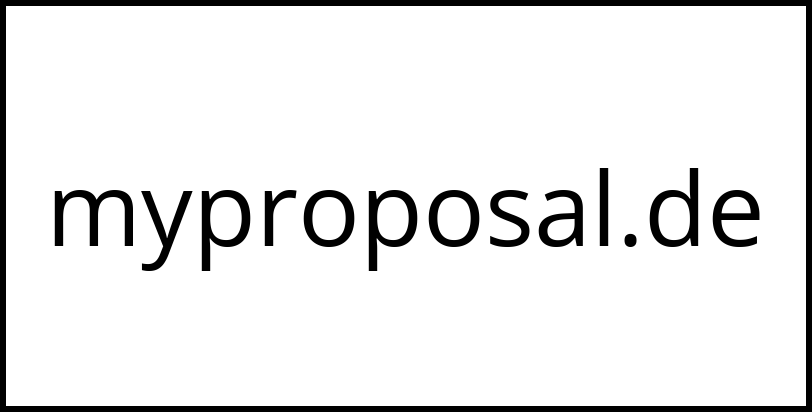 myproposal.de