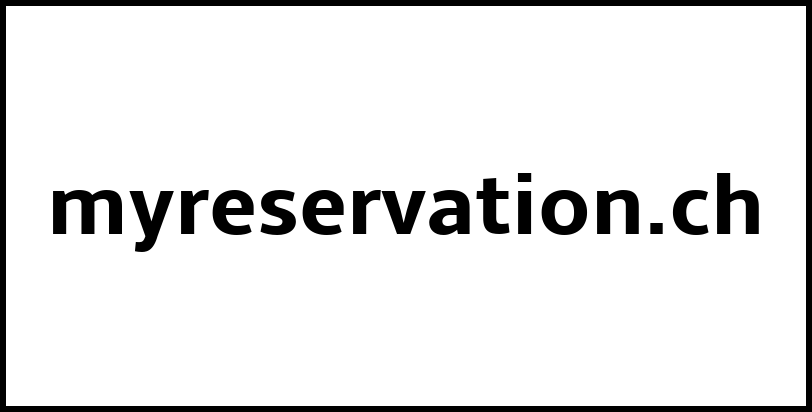 myreservation.ch
