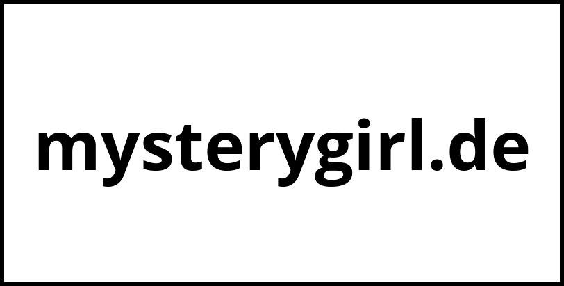 mysterygirl.de